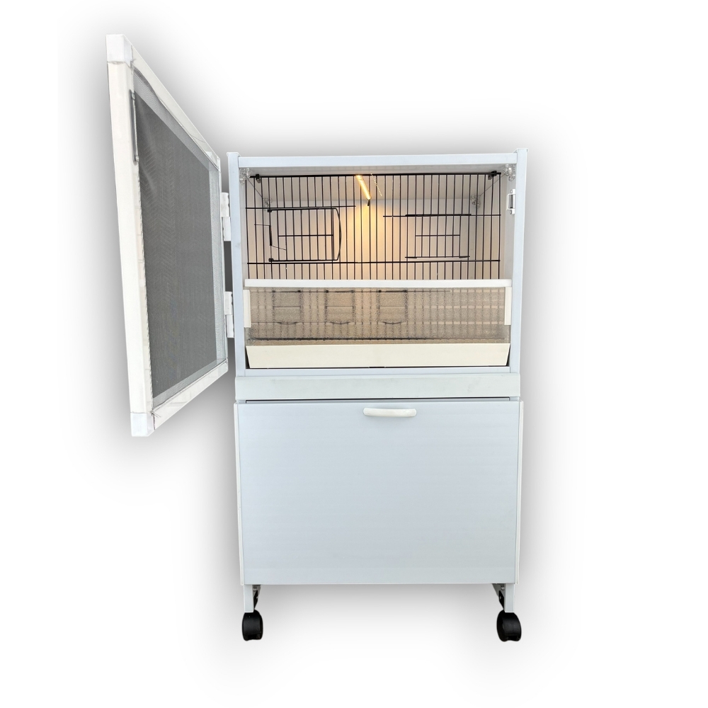 MODEL PDM07 - TEKLİ DOLAP - TEK RAFLI DOLAP - PVC KUŞ DOLABI - DOLAP KAFES - PVC KAFES - SALMA KAFES - ÇOK AMAÇLI DOLAP1760*