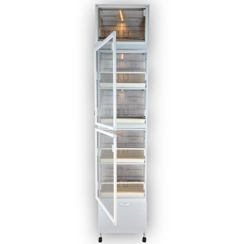 MODEL PDM05 5 li DOLAP - PVC KUŞ DOLABI - DOLAP KAFES - PVC KAFES - SALMA KAFES - ÇOK AMAÇLI DOLAP