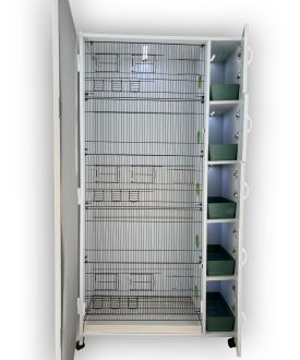 MODEL PDM05YTS - (TÜMÜSALMA)- PVC KUŞ DOLABI - DOLAP KAFES - PVC KAFES - SALMA KAFES - ÇOK AMAÇLI DOLAP