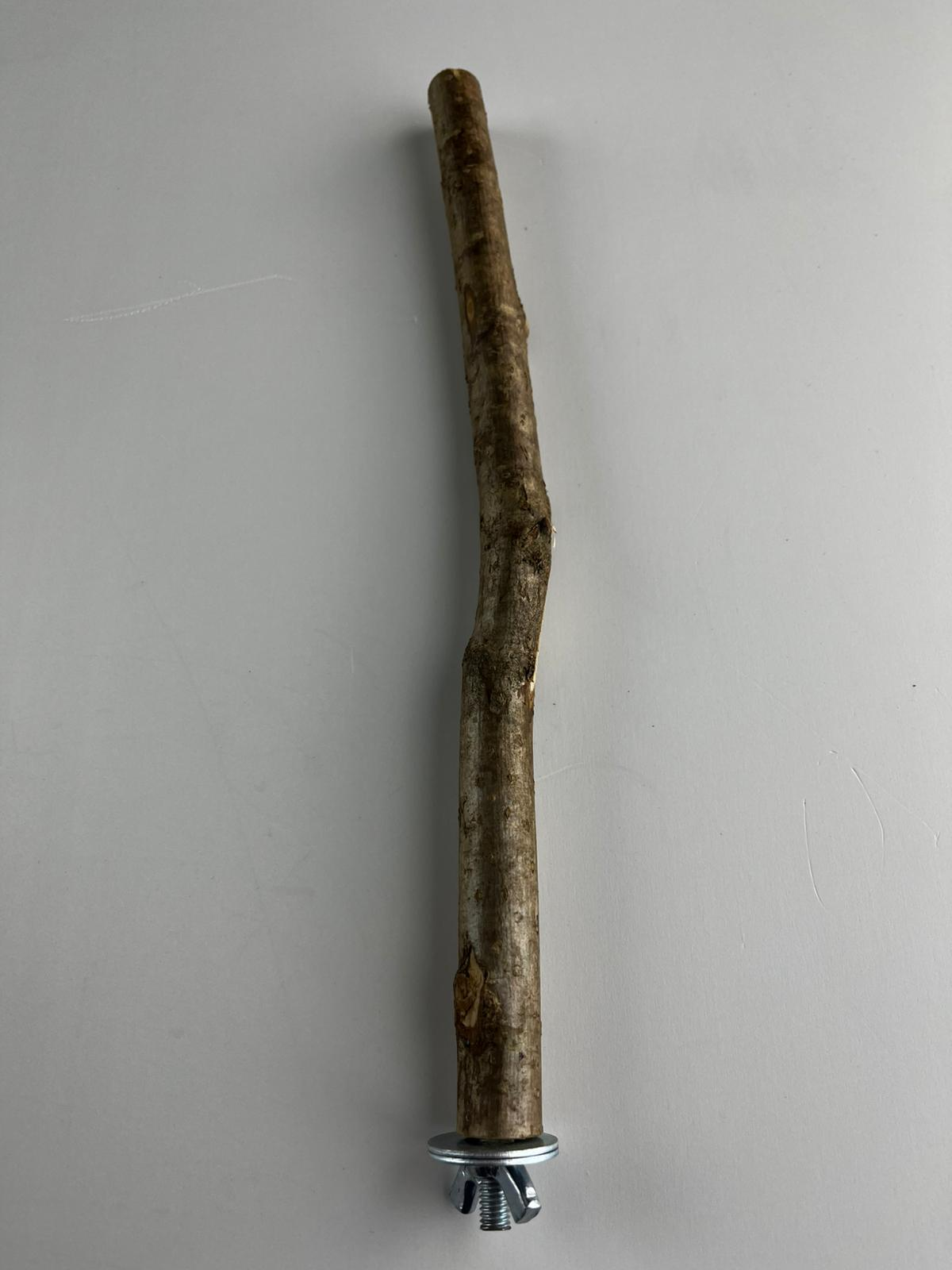 İstanbul Kafes %100 Doğal Fırınlanmış Ağaç Dal Kuş Tüneği — Sultan Papağanı ve daha büyük boyuttaki papağanlar için ( 4 Adet)