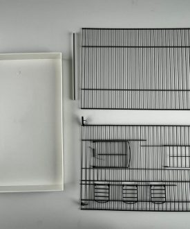 İstanbul Kafes - Kafes yapımı Öntel Izgara Tel tava ve ekipmanları Full set (Tek göz için)